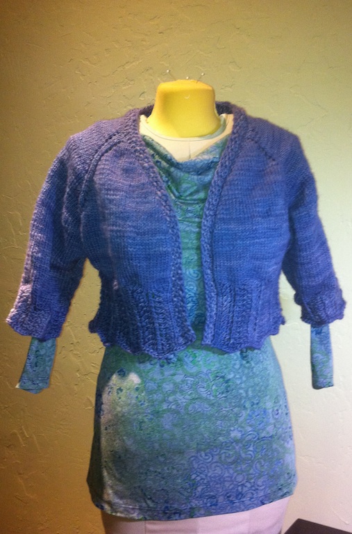 Crazy Lace Sweater, aptly named